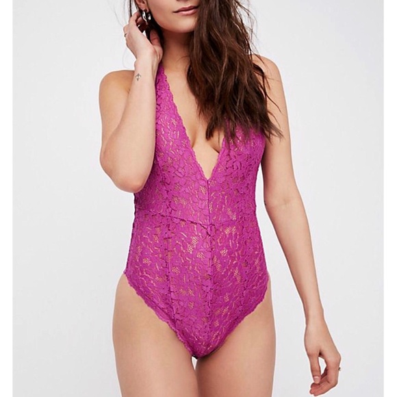 Free People Tops - Free People Avery Lace Bodysuit